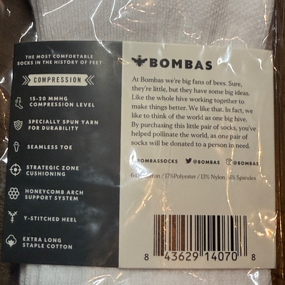 Bombas compression socks. New in package - Picture 4 of 8